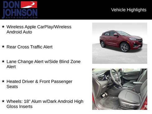 Used 2023 Buick Encore GX Select w/ Sport Touring Package FWD image 21