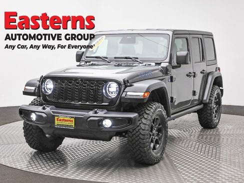 Used 2025 Jeep Wrangler Unlimited Sport S 4xe AWD/4WD image 1