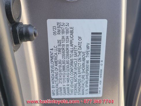Used 2023 Honda Odyssey EX-L image 18
