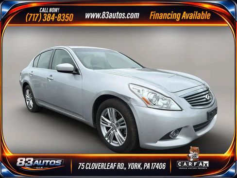 Used 2012 INFINITI G25 x AWD/4WD image 1
