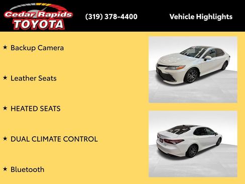 Certified 2023 Toyota Camry XLE w/ Cold Weather Package image 9