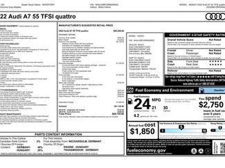 Used 2022 Audi A7 3.0T Premium Plus video 3