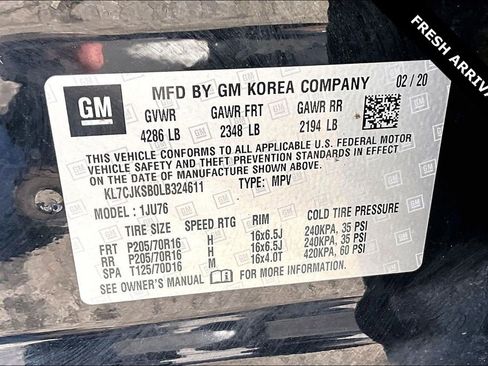 Used 2020 Chevrolet Trax LS w/ Tint and Cruise Package image 18