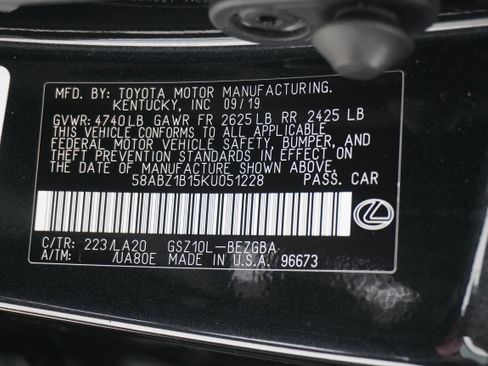 Used 2019 Lexus ES 350 w/ Accessory Package 2 image 34