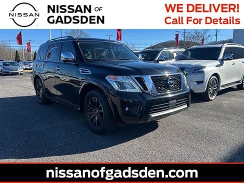 Used 2019 Nissan Armada Platinum w/ Captain's Chairs Package image 1