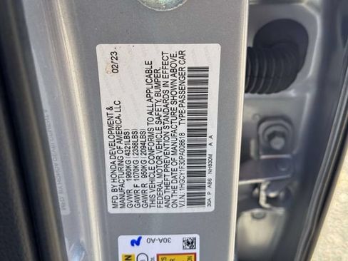 Certified 2023 Honda Accord EX image 17