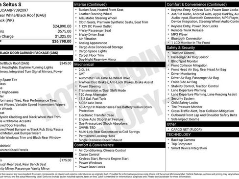 Certified 2023 Kia Seltos S image 4