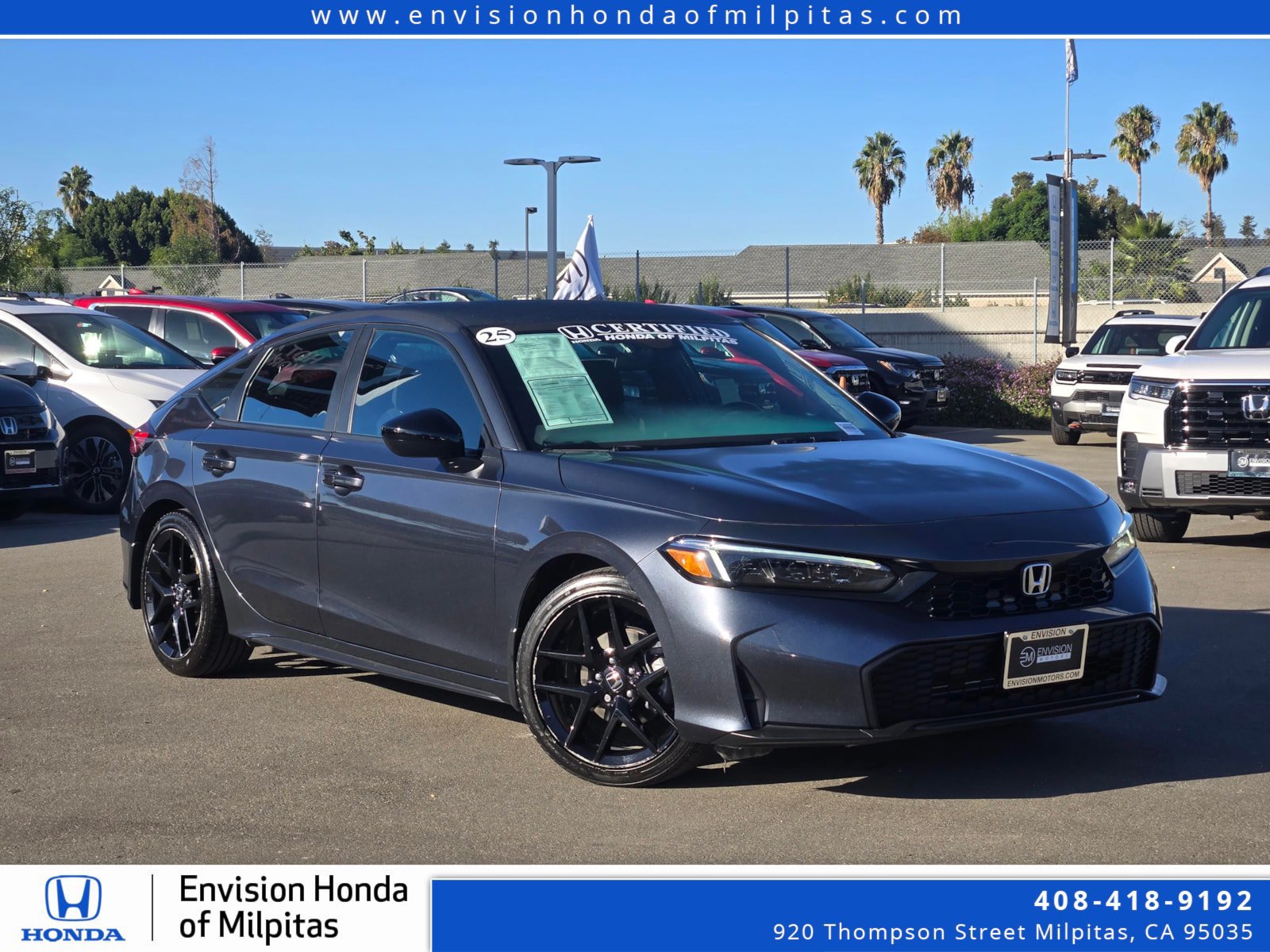 Used 2025 Honda Civic Sport image 1