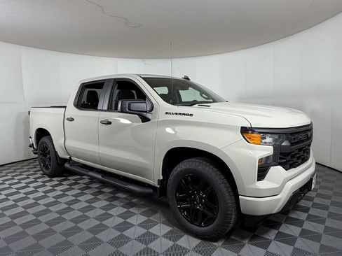 New 2026 Chevrolet Silverado 1500 Custom w/ Turbomax Blackout Package RWD image 1