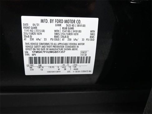 Used 2021 Ford Explorer Limited w/ Equipment Group 301A image 18