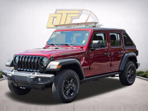 Used 2021 Jeep Wrangler Unlimited Sport AWD/4WD image 2