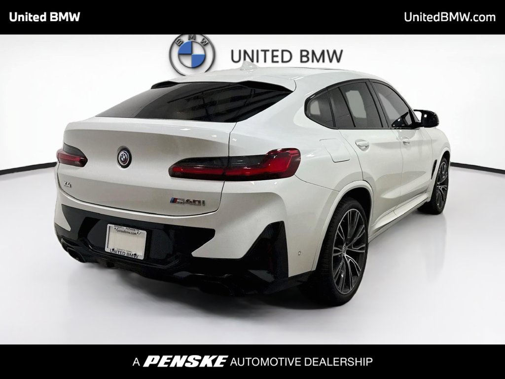 Certified 2023 BMW X4 M40i w/ Premium Package AWD/4WD image 5