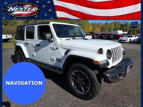 Used 2021 Jeep Wrangler Unlimited Sahara image 1