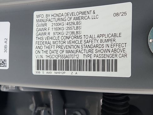 New 2025 Honda Accord Sport image 17