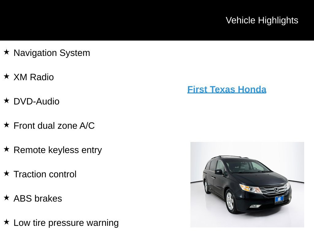Used 2012 Honda Odyssey Touring image 9