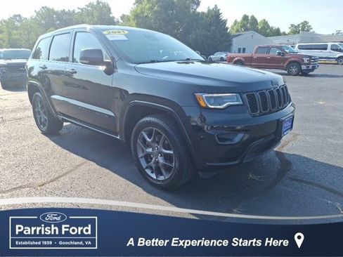 Used 2021 Jeep Grand Cherokee Limited w/ Quick Order Package 2GK 80th AWD/4WD image 1