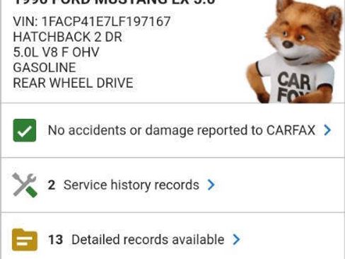 Used 1990 Ford Mustang LX image 10