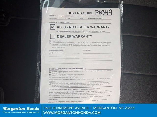 Used 2025 Mercedes-Benz CLA 250 4MATIC image 29