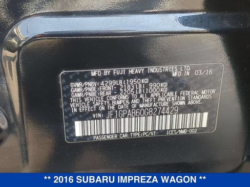 Used 2016 Subaru Impreza 2.0i Premium AWD/4WD image 24