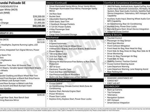 Used 2025 Hyundai Palisade SE image 3