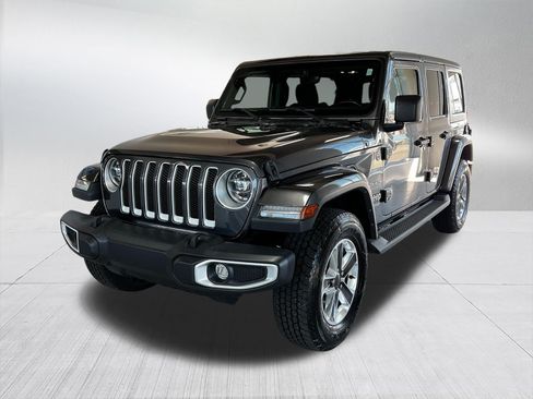 Used 2022 Jeep Wrangler Unlimited Sahara w/ LED Lighting Group AWD/4WD image 1