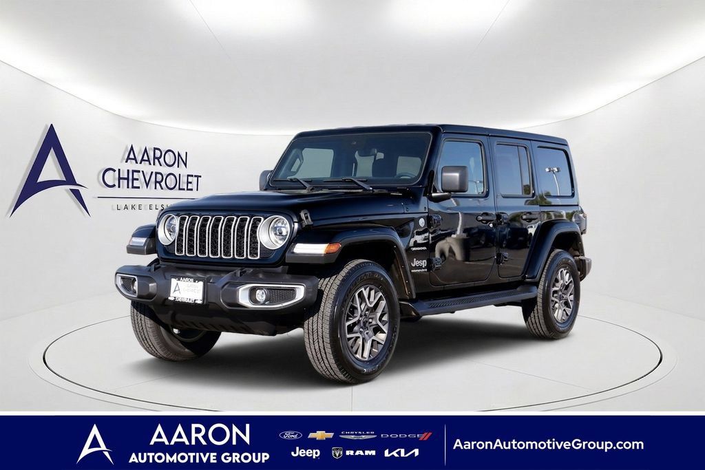 Used 2024 Jeep Wrangler Unlimited Sahara AWD/4WD image 1
