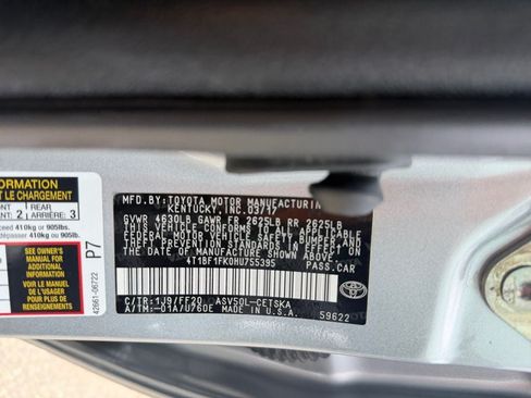 Used 2017 Toyota Camry SE FWD image 34