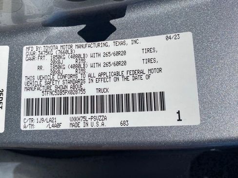 Used 2023 Toyota Tundra Platinum image 22