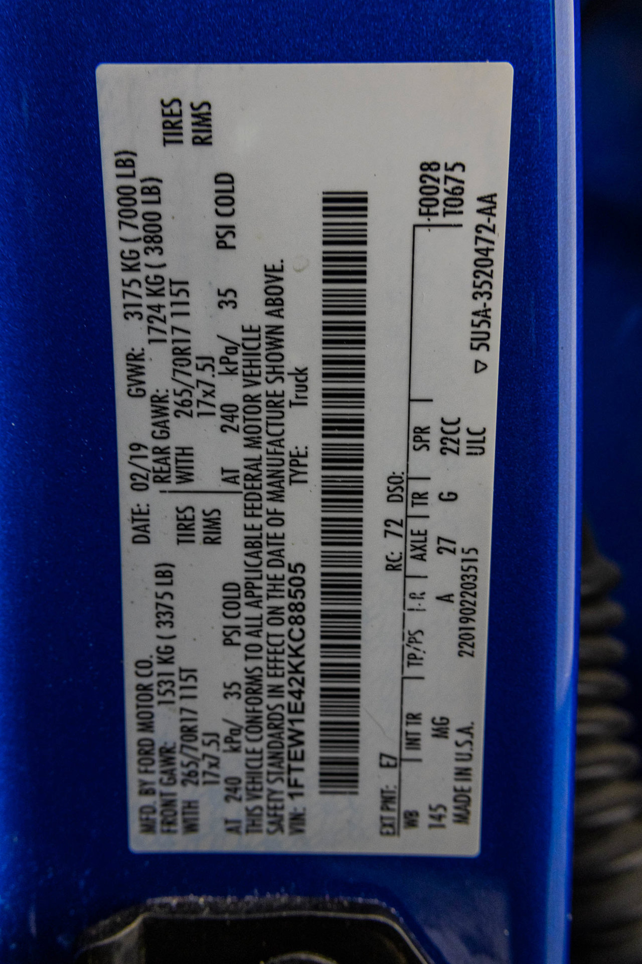 Used 2019 Ford F150 XLT AWD/4WD image 49