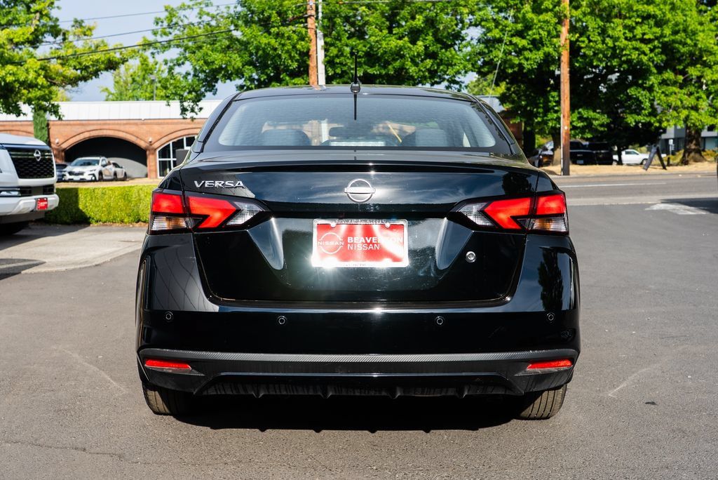 Certified 2025 Nissan Versa S w/ Trunk Package FWD image 5