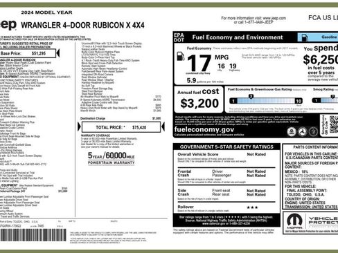 Used 2024 Jeep Wrangler Unlimited Rubicon image 29