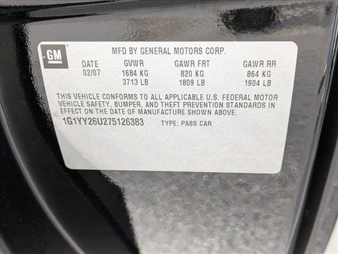 Used 2007 Chevrolet Corvette Coupe w/ Preferred Equipment Group image 17