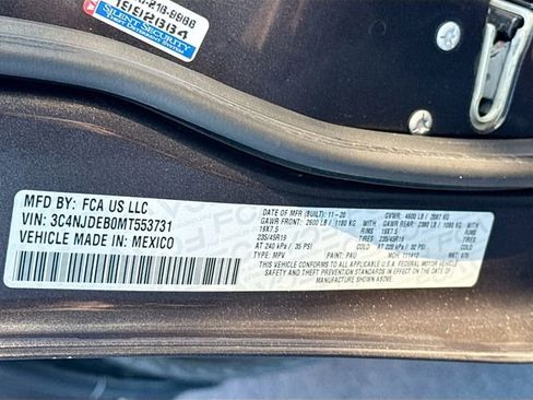 Used 2021 Jeep Compass 80th Special Edition w/ Sun and Sound Group image 35