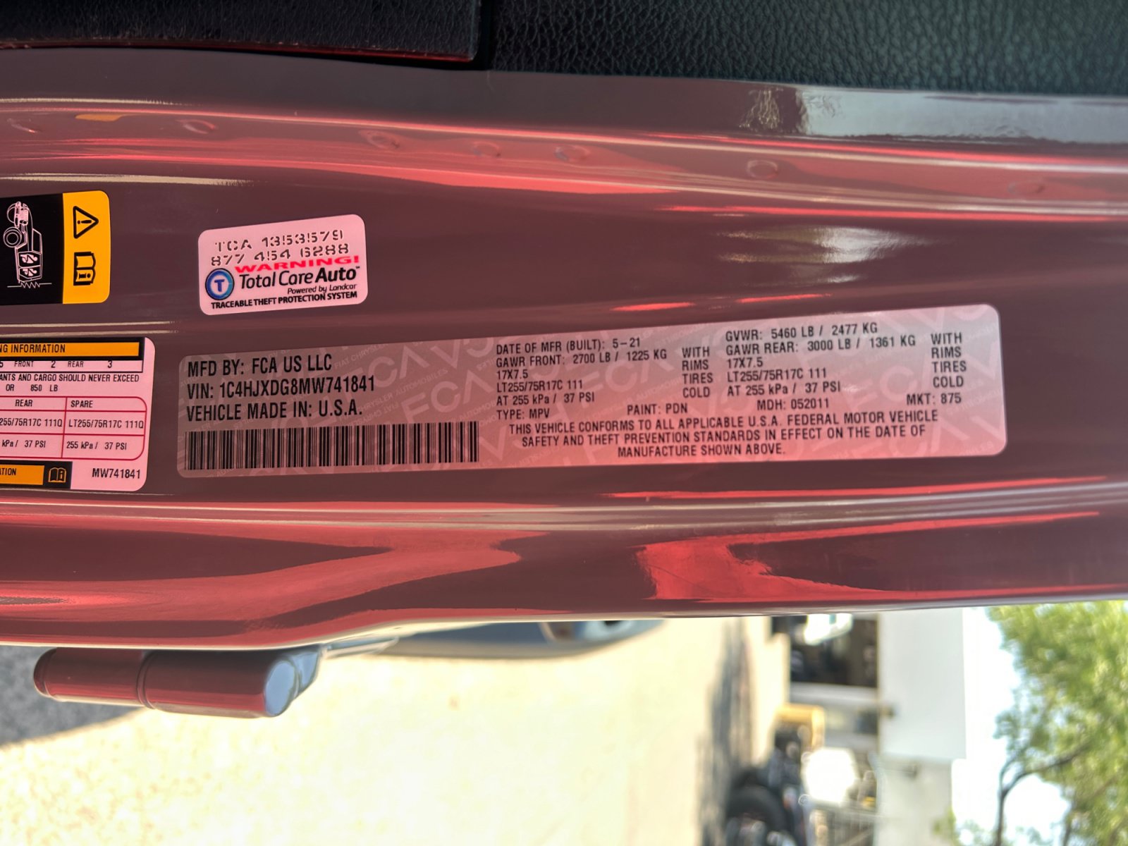 Certified 2021 Jeep Wrangler Unlimited Sport AWD/4WD image 25