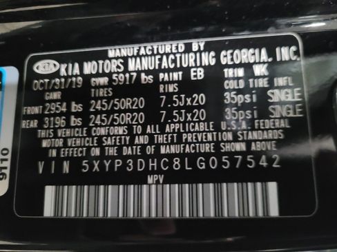 Used 2020 Kia Telluride EX w/ EX Premium Package image 33