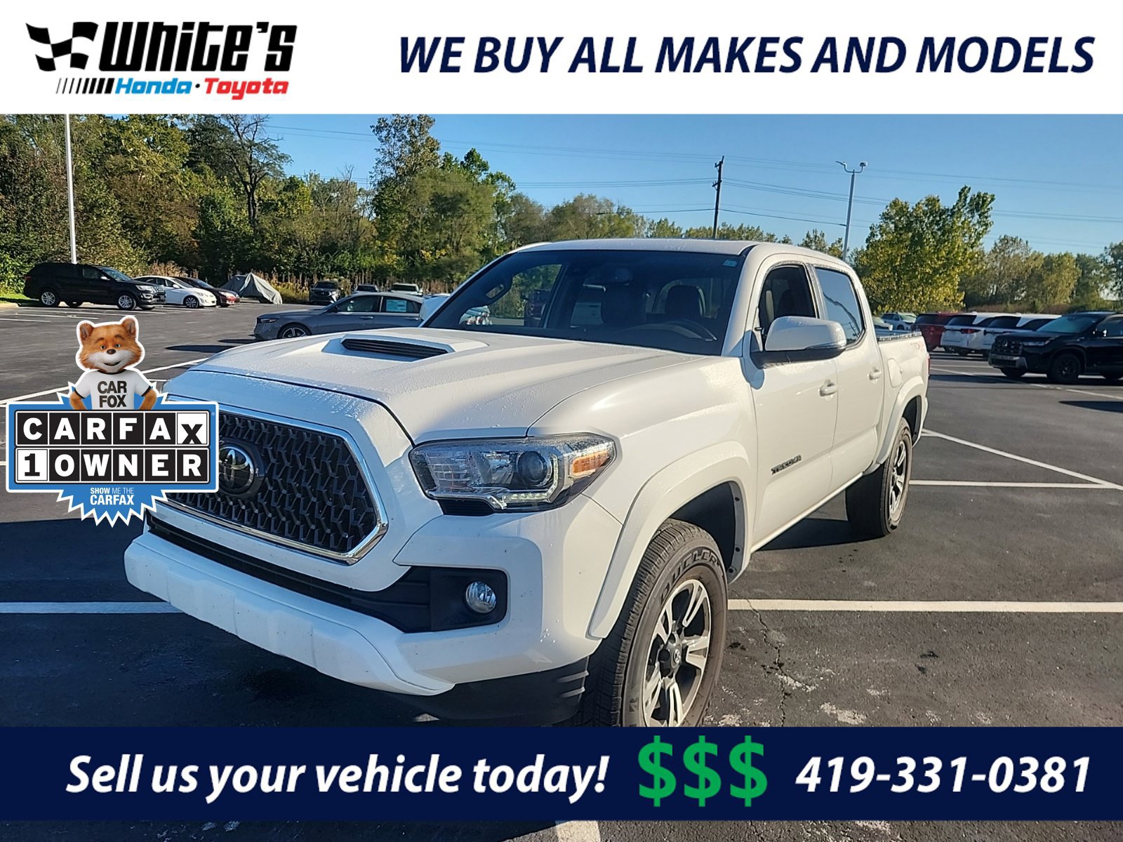 Used 2019 Toyota Tacoma TRD Sport AWD/4WD image 1