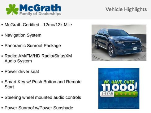 Used 2023 Kia Sorento EX w/ Panoramic Sunroof Package AWD/4WD image 5