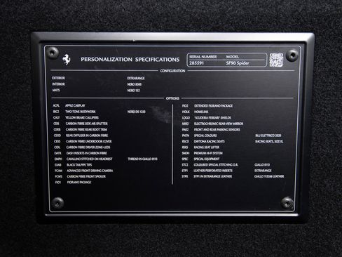 Certified 2022 Ferrari SF90 Spider image 50