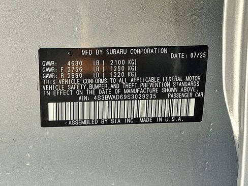Certified 2025 Subaru Legacy Premium image 27
