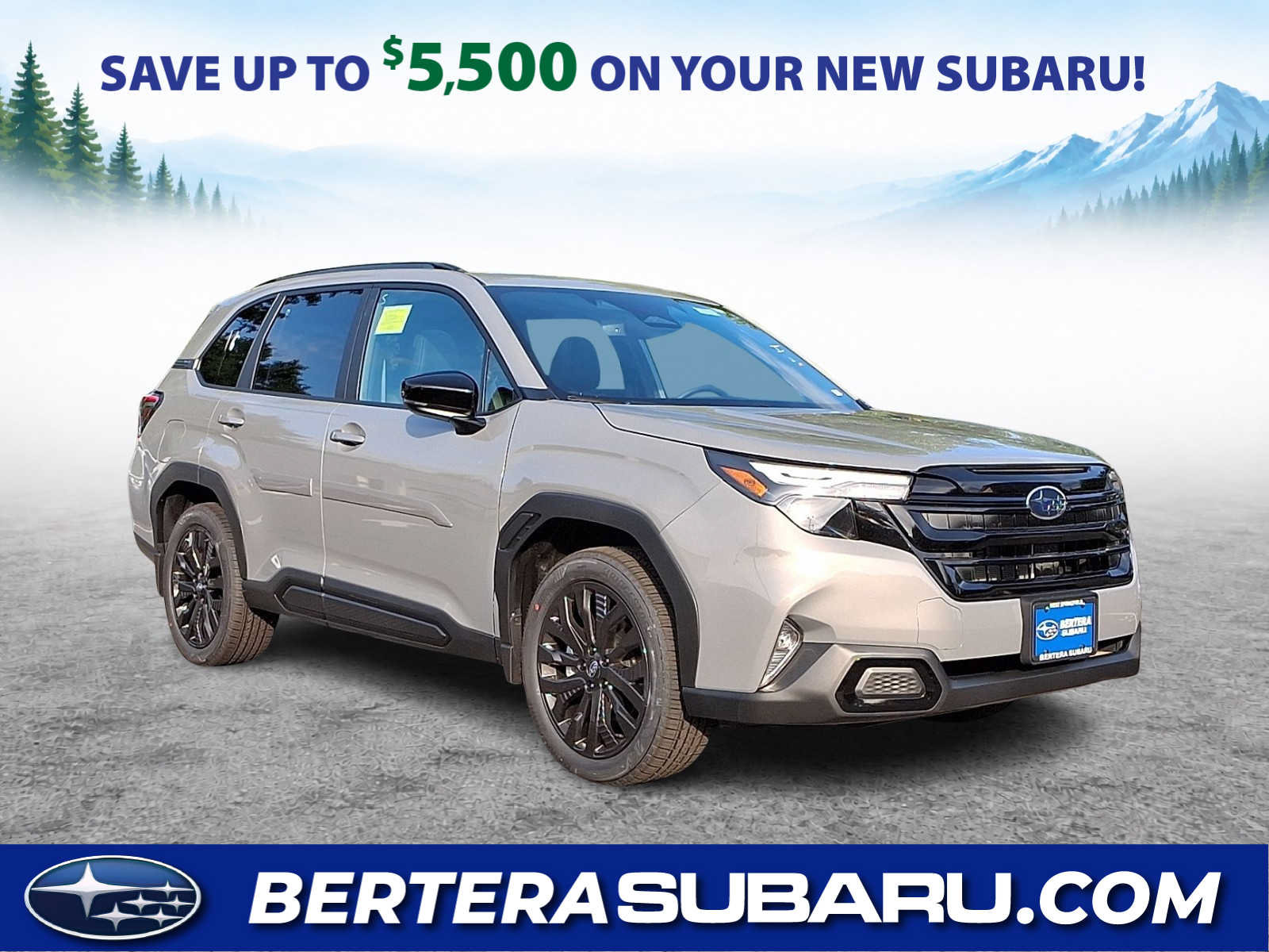 New 2026 Subaru Forester Sport w/ Onyx Edition AWD/4WD image 1