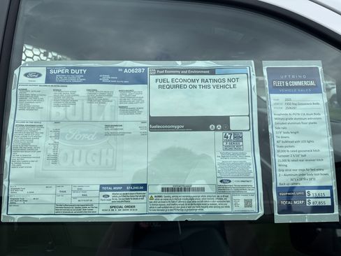 New 2025 Ford F450 XL w/ XL Chrome Package image 13