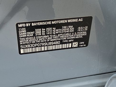 Used 2024 BMW X3 M40i w/ Parking Assistance Package AWD/4WD image 30