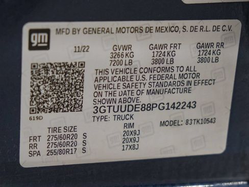Used 2023 GMC Sierra 1500 SLT AWD/4WD image 65