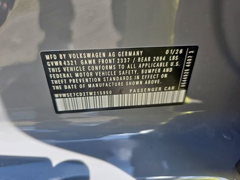 New 2026 Volkswagen GTI SE FWD image 32