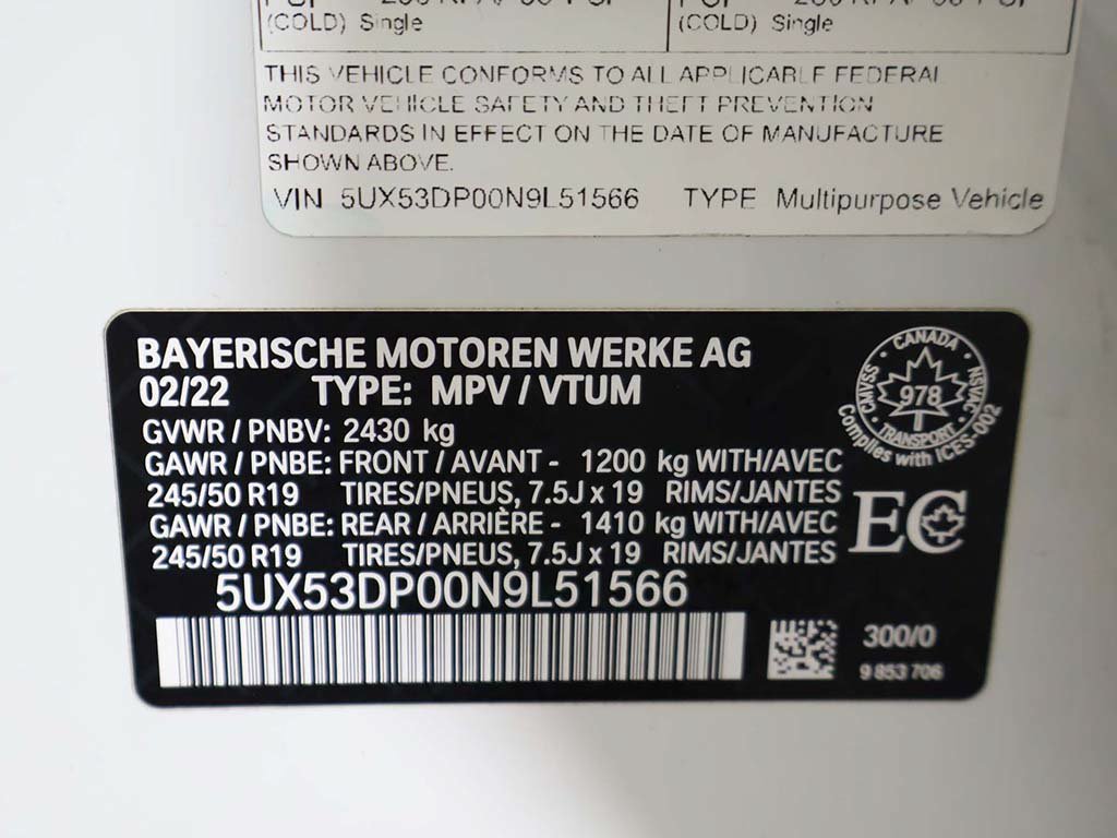Used 2022 BMW X3 xDrive30i AWD/4WD image 61