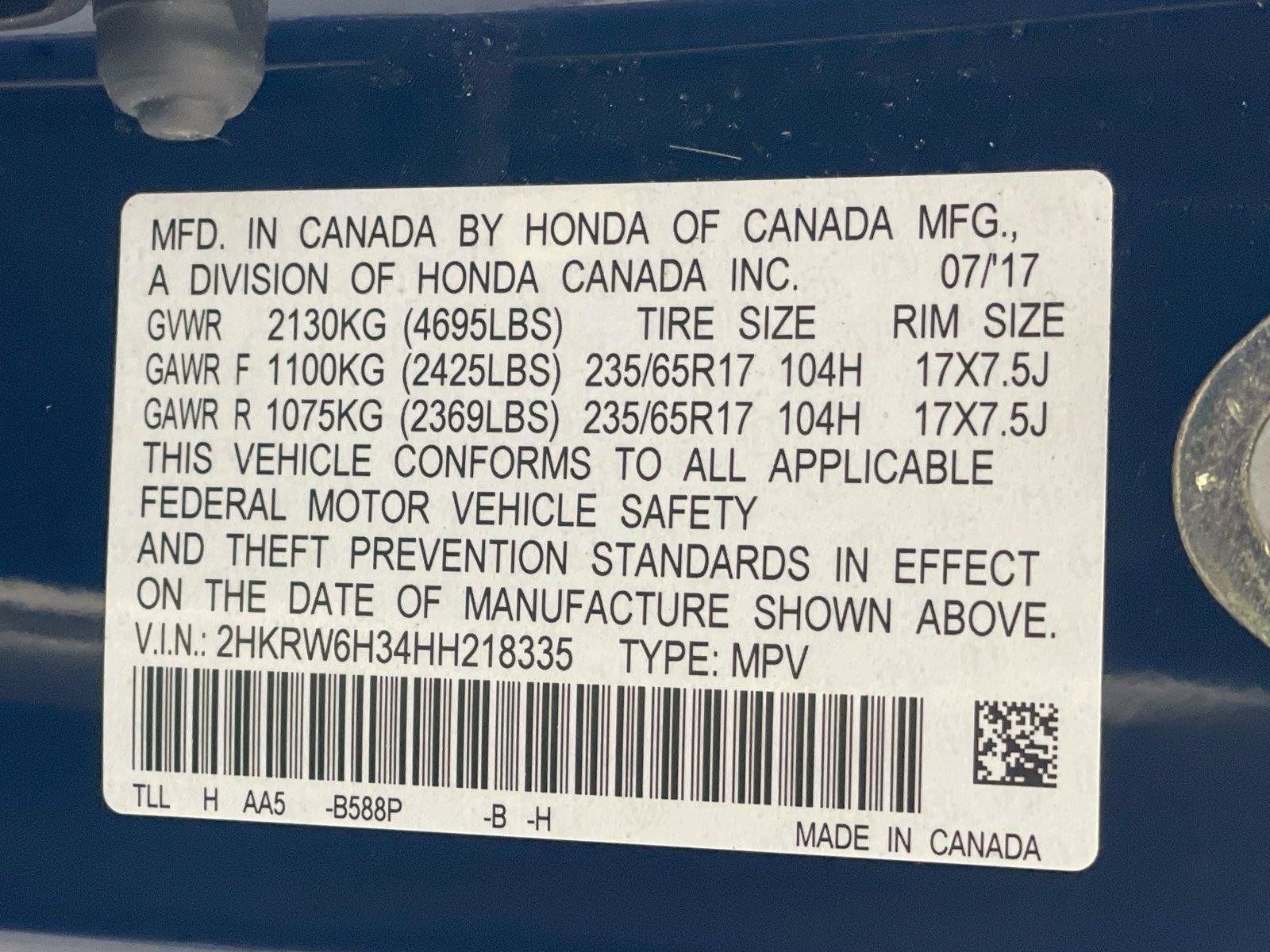Used 2017 Honda CR-V LX image 33