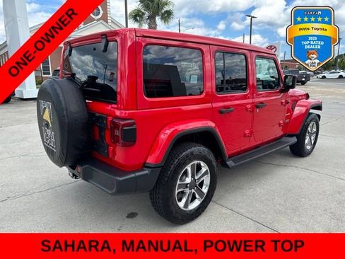 Used 2020 Jeep Wrangler Unlimited Sahara AWD/4WD image 5