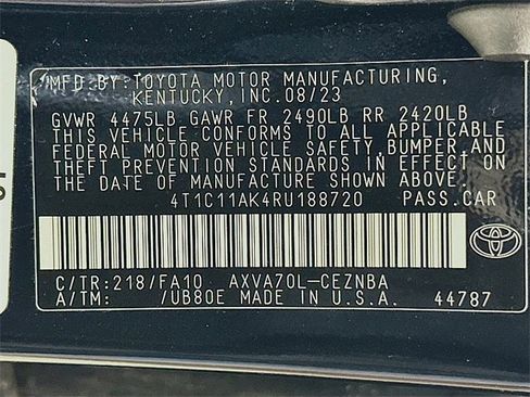 Used 2024 Toyota Camry LE image 28