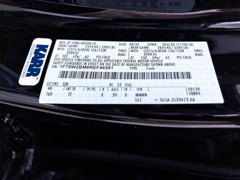 Used 2024 Ford F250 Limited w/ FX4 Off-Road Package AWD/4WD image 43