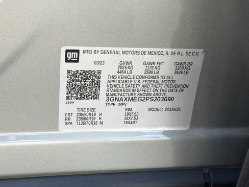 Certified 2023 Chevrolet Equinox RS w/ RS Leather Package FWD image 32